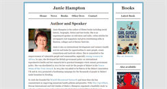 Desktop Screenshot of janiehampton.co.uk